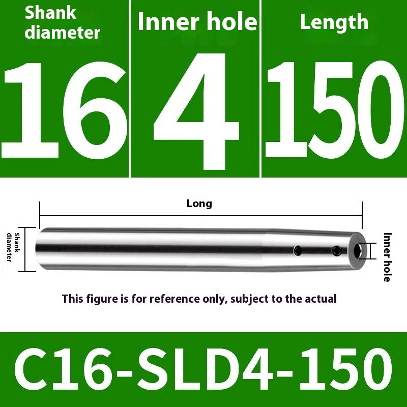2059-High precision side solid SLD extension rod CNC milling cutter extended rod small diameter straight handle deep cavity avoidance C12C16C20 Shandong Denso Pricision Tools Co.,Ltd.